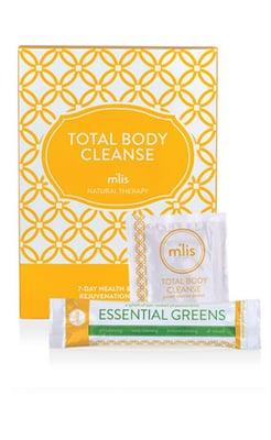 Enjoy feeling great with a M'lis 7-day Total Body Cleanse Kit, designed to bring energy and wellness naturally with gentle support for you!