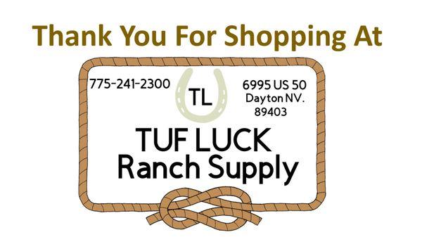 Tuf Luck Ranch Supply