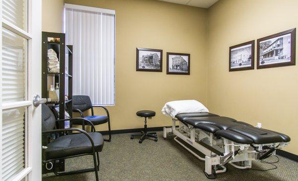 1 of 7 private treatment rooms at Brostrom Physical Therapy