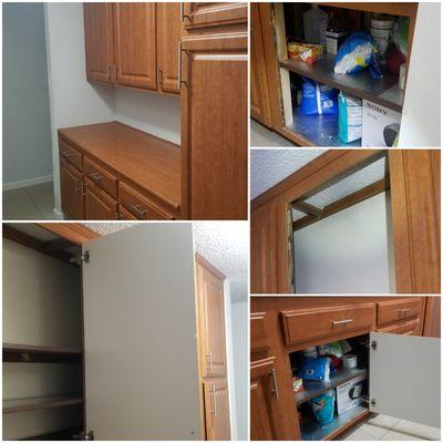 Cabinet repairs and installations