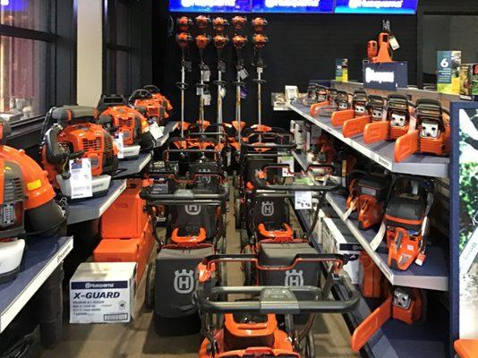 Husqvarna Mowers and Chainsaws