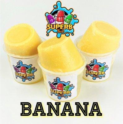 Sweet, smooth, real banana cream flavor.