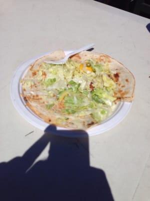 The Beef Quesadilla