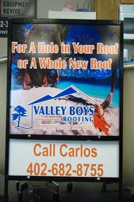 Valley Boys Yard Sign- My Sign Company