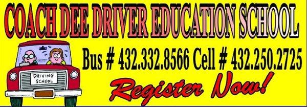 Coach Dee Drivers Education School