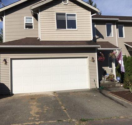 Driveway before