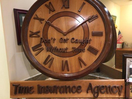 Time Insurance clock