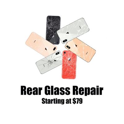 Repairing back glass for the lowest price in the market