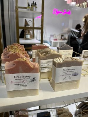 Hand made soaps at Promenade on 6