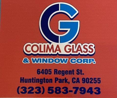 Colima Glass & window corp