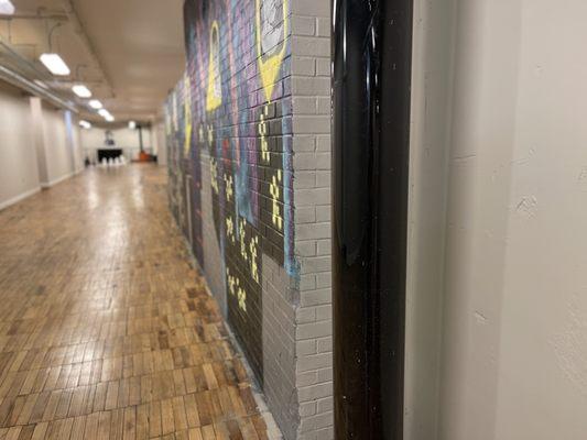 Hallway on third floor