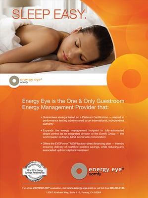 Client: Energy Eye Industry: Technology, Energy Conservation, Hospitality B2B