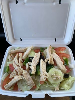 "grilled" chicken salad