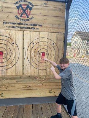 SOAT mobile axe throwing