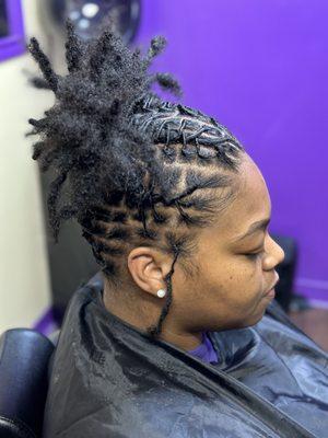 Women loc style