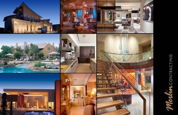 custom homes featured in the Ridges of Summerlin, Eagle Hills of Summerlin, Park Towers High-Rise Condominium