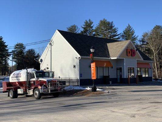 Propane delivery to Dunkin' of Henniker