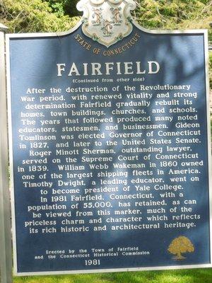 Fairfield Historical Marker