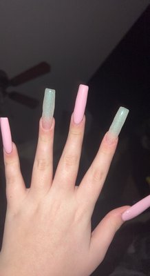 bumpy uneven nails