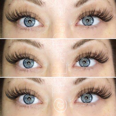 Hybrid lash set