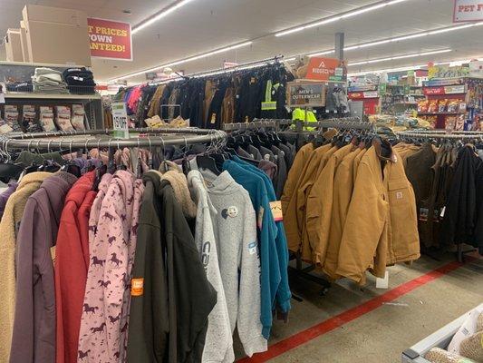 Huge selection of Carhartt.