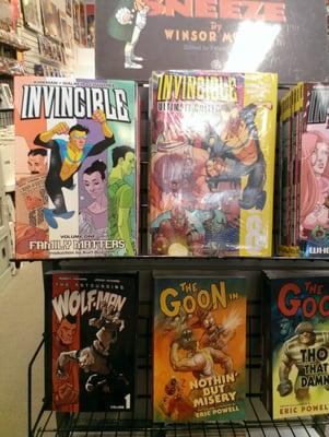 Nice selection of comics here.