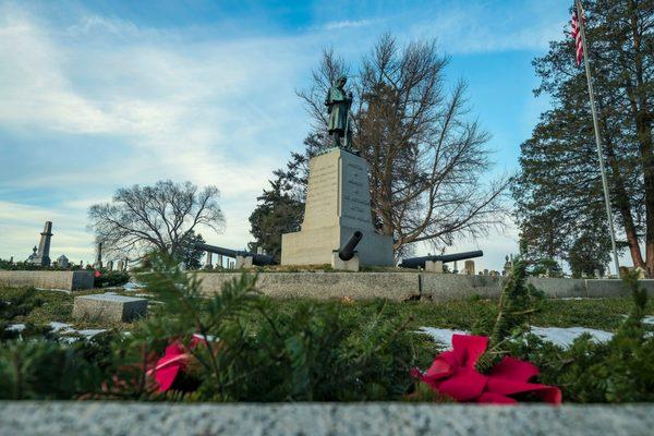 Wreaths Across America 2020 at Soldier's Circle