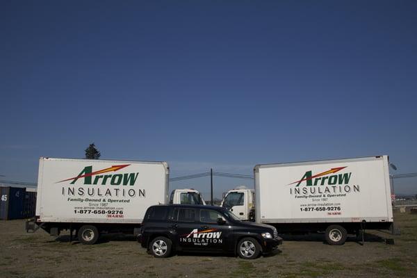 Arrow Insulation Work Trucks