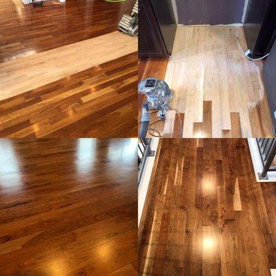 GT wood flooring specializes in Wood Floor installation in refinishing