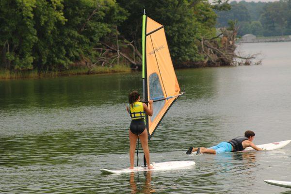 Sailboarding!