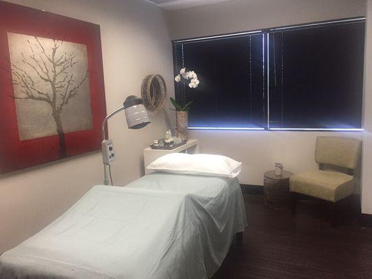 Our Acupunture treatment room.