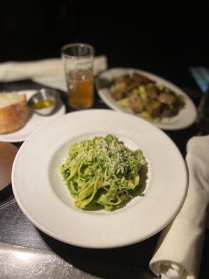 Tagliatelle Kale Pesto