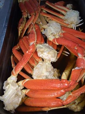 Snow crab legs