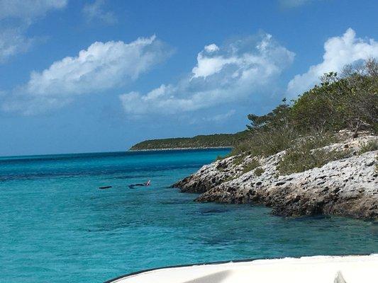 Beautiful Exuma snorkeling