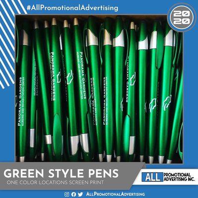 Custom style pens