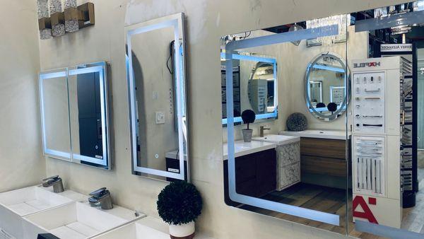 Mirrors, kitchen & bath