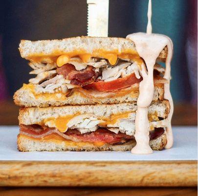 Turkey Bacon Cheddar Melt