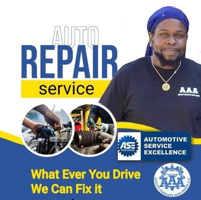 Sunrise ASE Certified Auto Mechanic Let AAA Quality Complete Auto Repair, LLC. in Sunrise fix your car Call us today at 954-572-0001