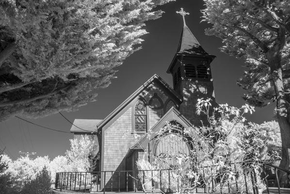 Our photographer, Gino DeGrandis, took this infrared photo of Christ Episcopal Church.  It is remarkable!