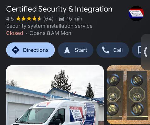 Certified Security & Sound