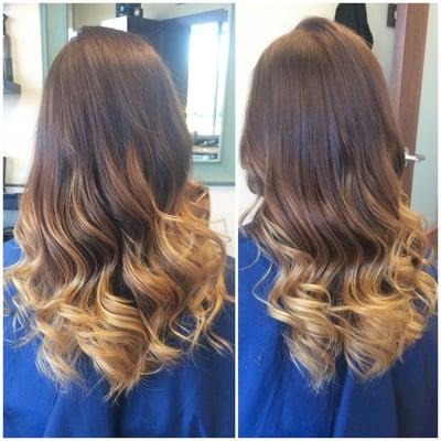 Ombre and haircut by Ali j