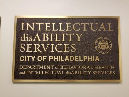 Department of Behavioral Health Intellectual Disability Services