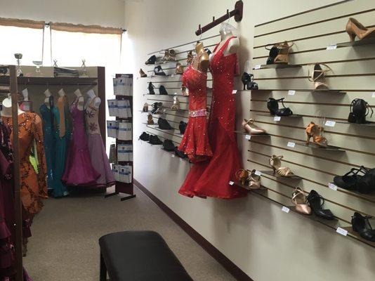 Ballroom and Latin dance shoes