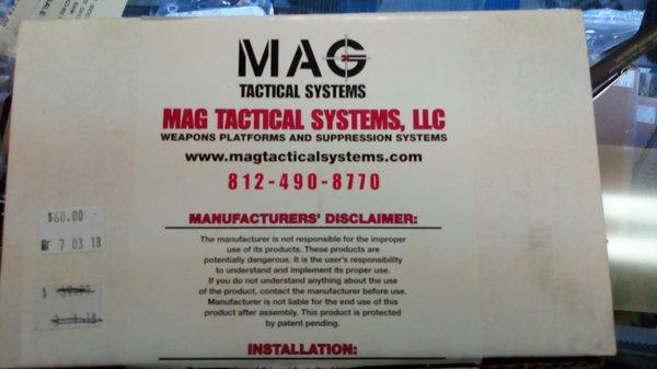 Mag Tactical System lower receiver