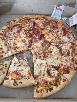 Pepperoni pizza