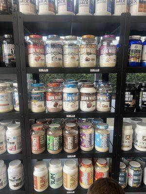 Lean whey protein selection is great