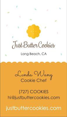 Cookie chef digital business card