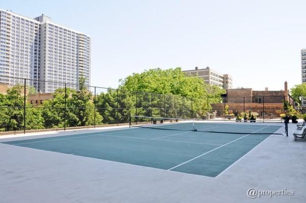 Tennis/Volleyball Court