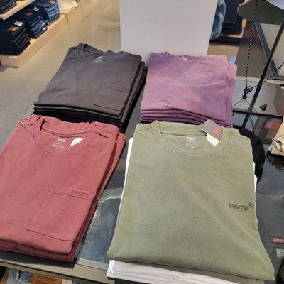 Solid color shirts