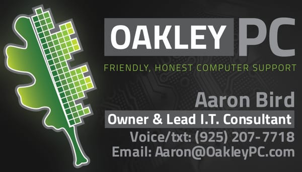 New Business Card :)